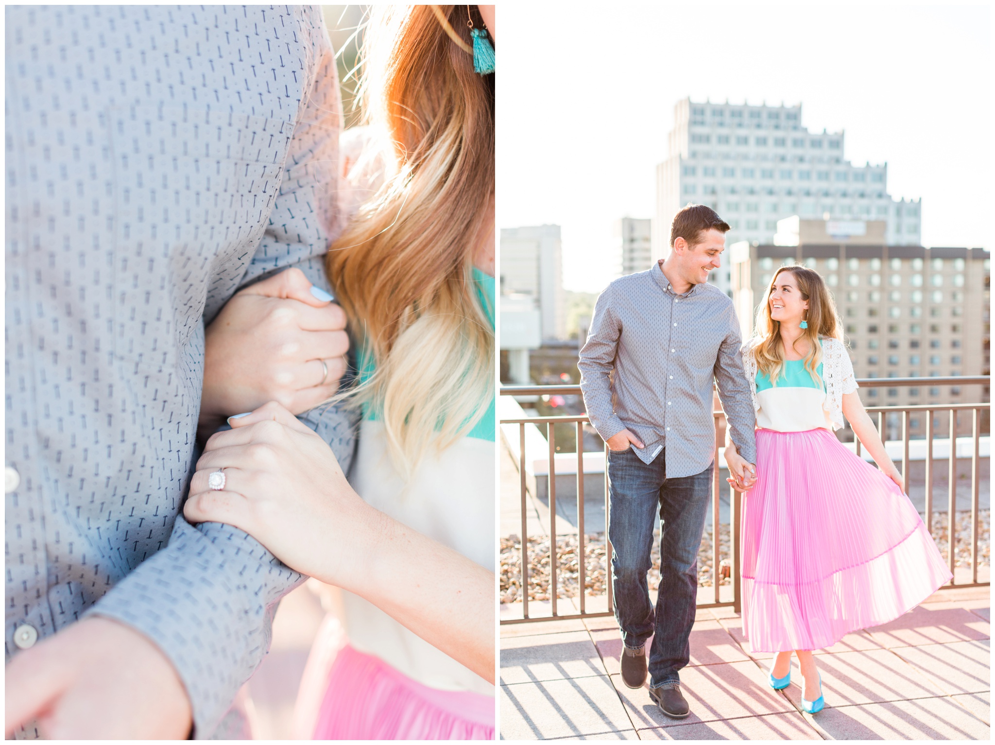 Colorful Maryland Engagement Session