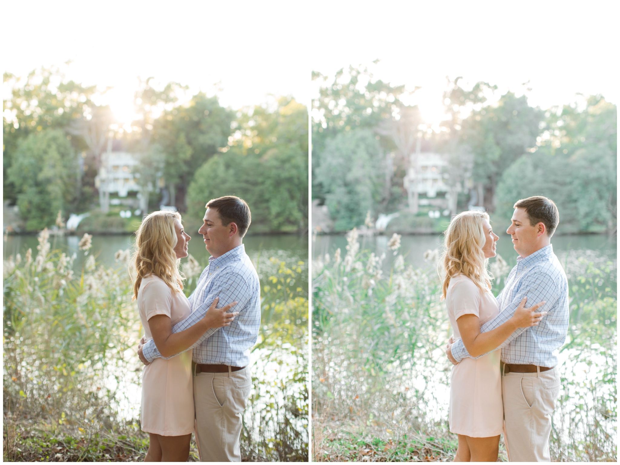 wedding photographer editing before and after photos